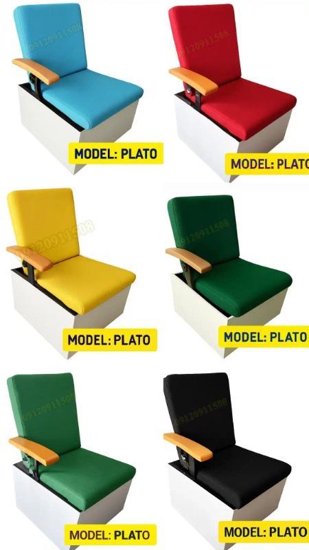 صندلی سینمایی و آمفی تئاتر آراز مدل پلاتو NEW - Thumbnail 5